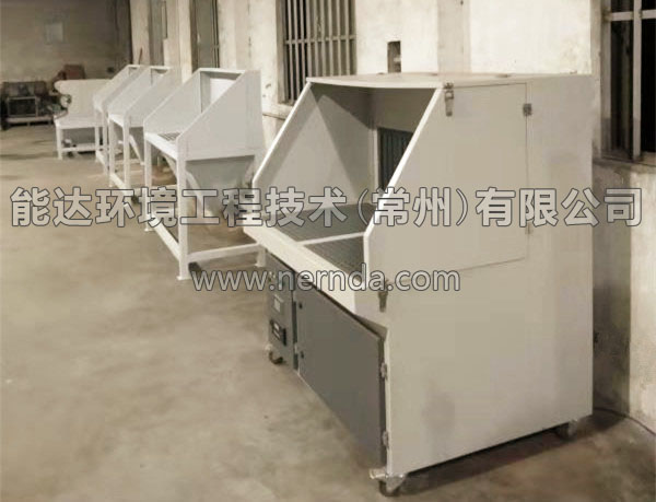 4套焊接打磨臺(tái)安裝現(xiàn)場圖